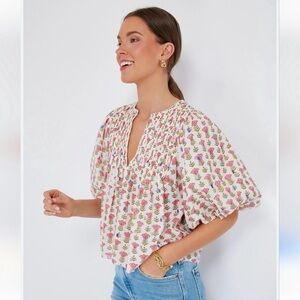 SAYLOR Cherry Blossom Jiby Blouse